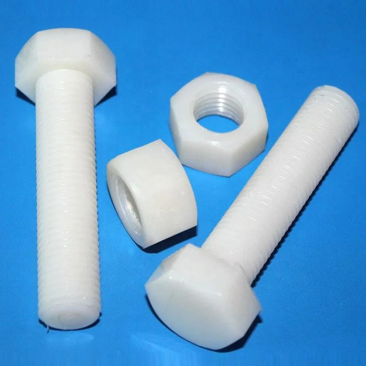 
Wholesale High quality glass filled plastic nylon bolt /screw with nut 
