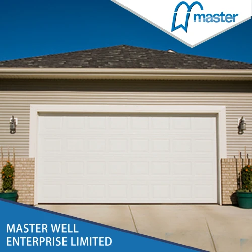 master well high quality  auto operation sectional doors  sectional garage door with openers