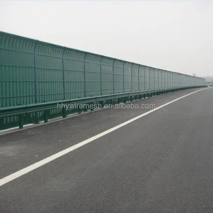 Шоссе, шумовой барьер, металлический звуковой барьер, настенный Высококачественный акриловый лист, шумовой барьер