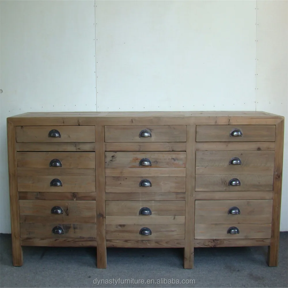 Деревянный ящик для мебели в деревенском стиле