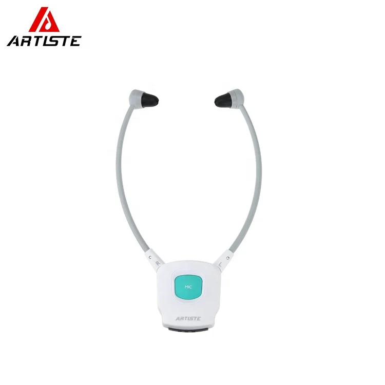 Wireless Headsets System TV listening Hearing Aid Devices for Hearing Impaired
