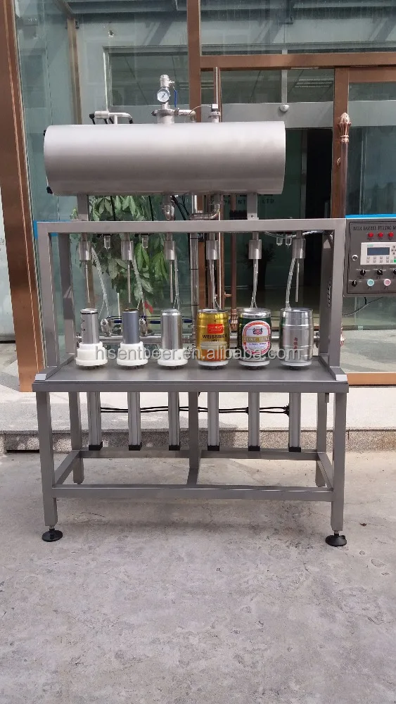 
beer can filling machine line 