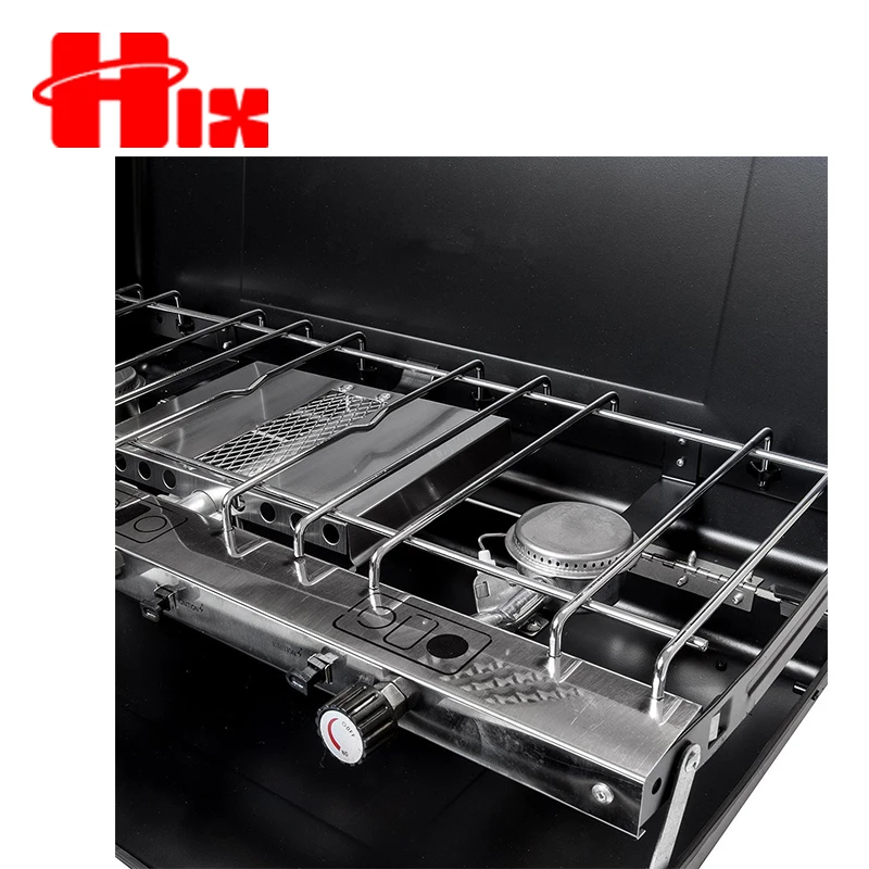 Korean 2 burner portable butane bbq gas stove