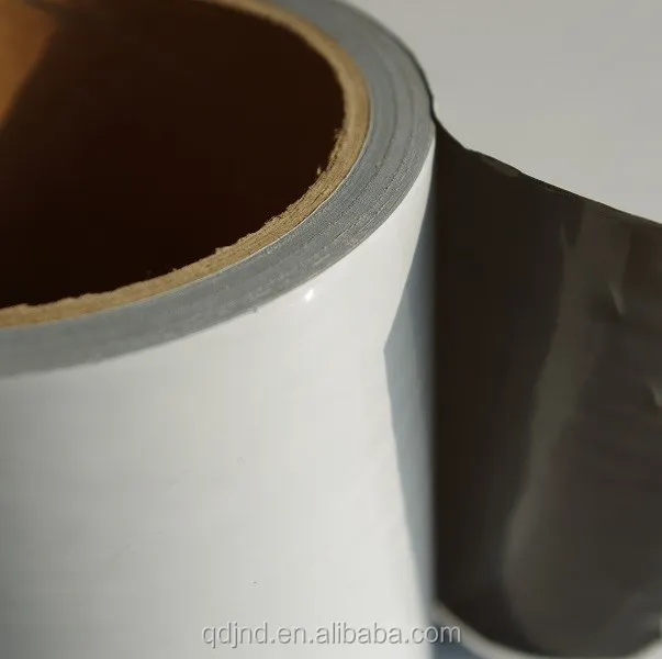 
black and white HIGH adhesive protection aluminium foil film 