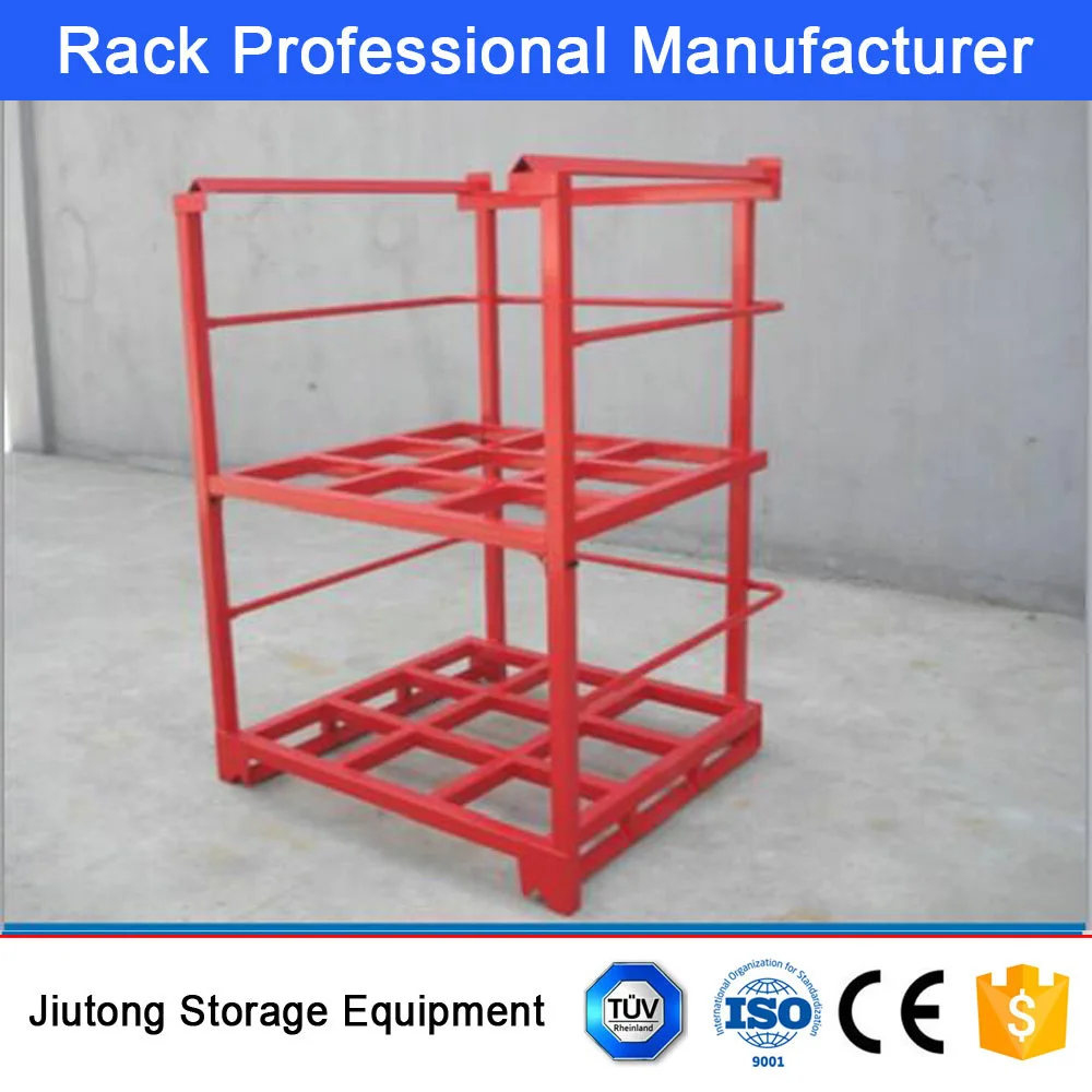 High Quality Warehouse Foldable Stack Pallet Racking Portable Storage Cage