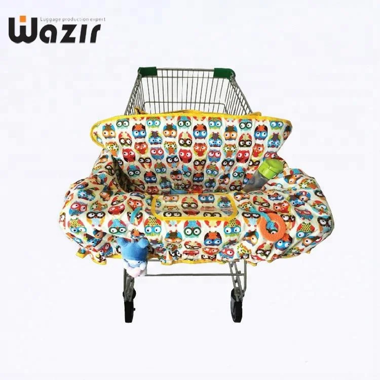 ND-2002 Folding Shopping Cart Cover And Play Mat For Baby With Belt
