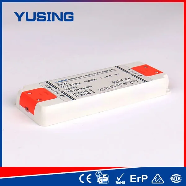 Applied to Low Voltage LED Products PC Body IP20 12V 6W LED Driver
