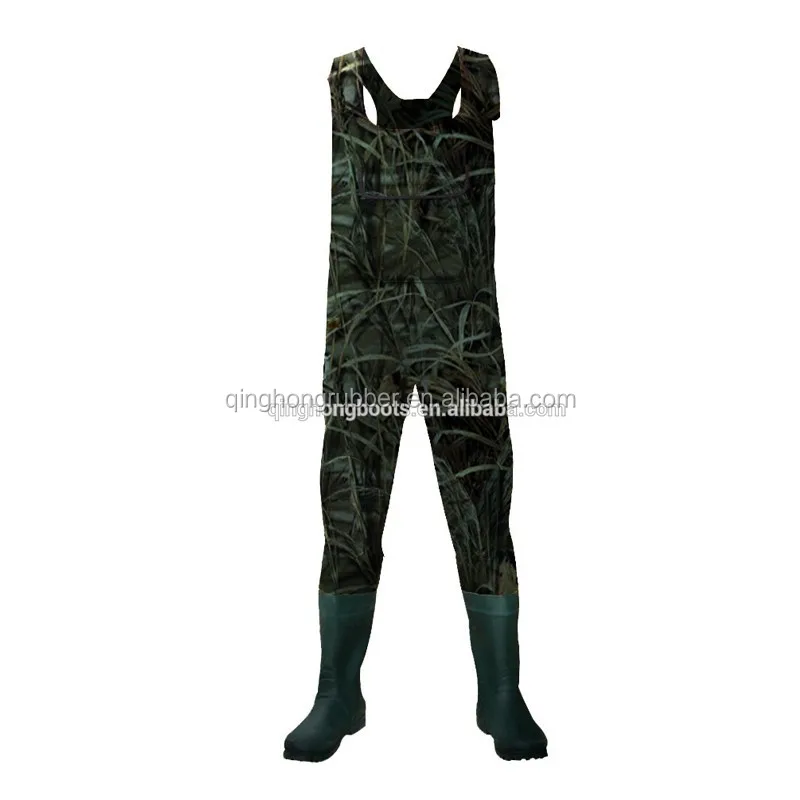 Fashing 100% Waterproof Breathable Neoprenen Wader/Camo Neoprenen Chest Wader