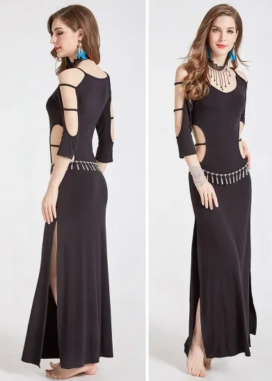 Bestdance Oriental Dance Belly Dance Costume Suits Club Stage  Long Skirt Dress 5 Colors 2 Sizes