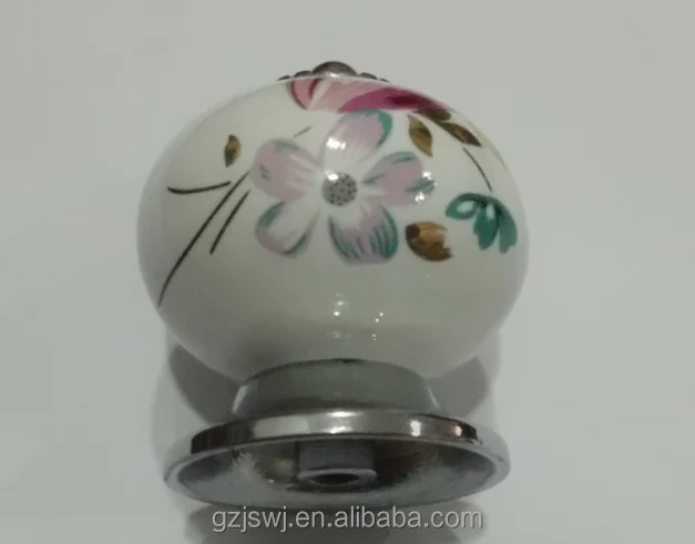Decorative New Design Ceramic knob and handle for cabinet