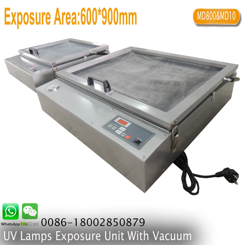 digital screen printing exposure unit vacuum screen exposure machine with UV light