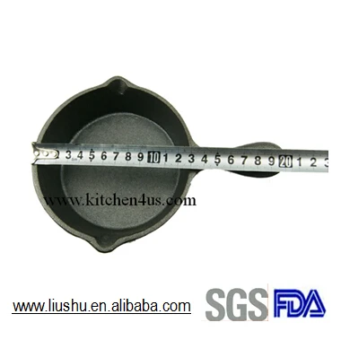 Hot selling mini cast iron fry pan skillet
