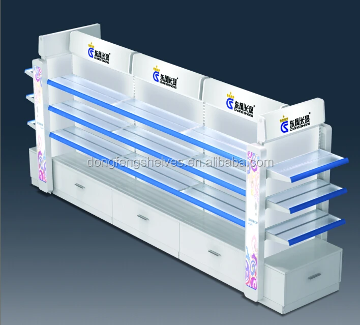 HOT Acrylic Supermarket Gondola