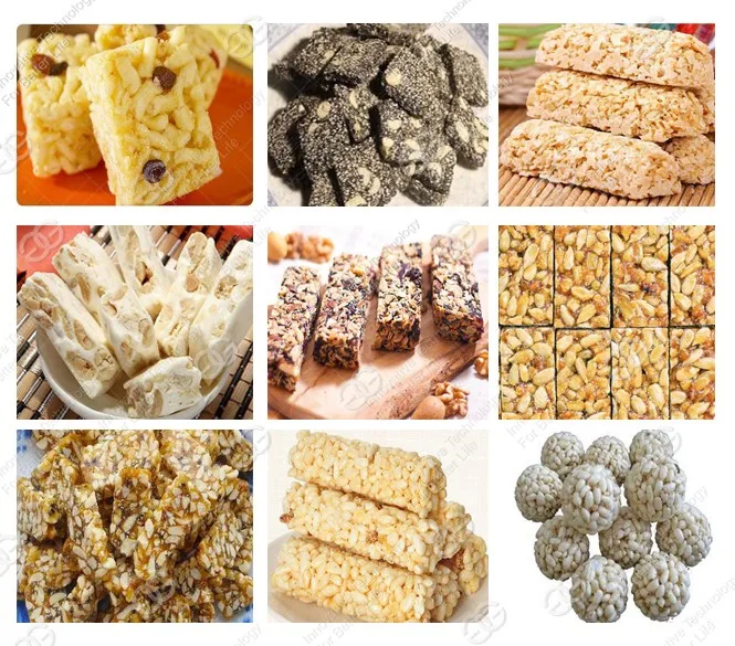 Peanut Brittle Candy Making and Cutting Machine/Peanut Brittle Bonbons Moulding et la machine de coupe