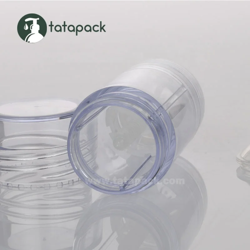 
0.5oz Empty Transparent Deodorant Stick Container 15ml Plastic Cosmetic Bottles for Lotion Stick, Lipstick Tube, Lip Balm Tubes 