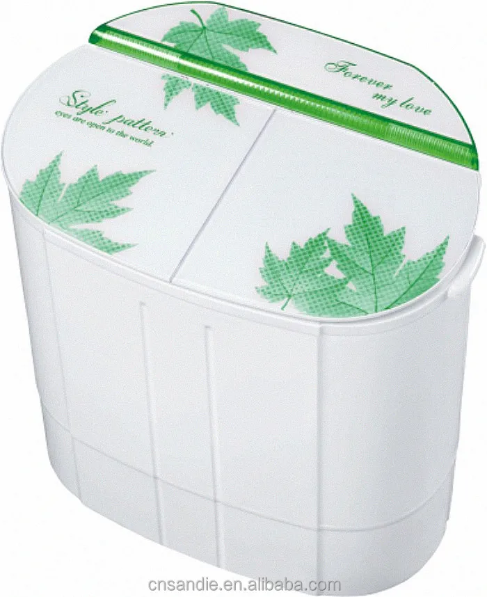 3.5kg semi automatic mini twin tub washer and dryer