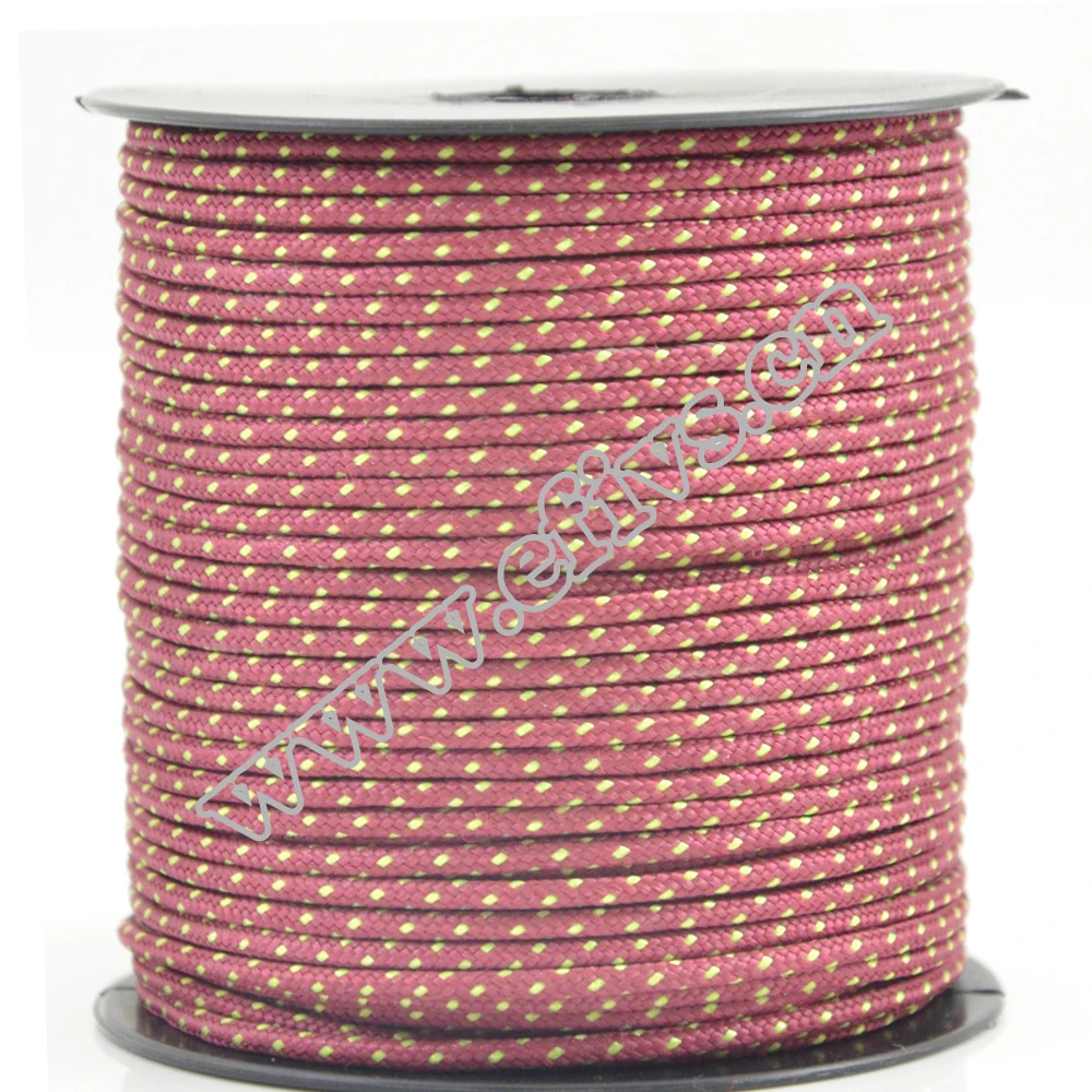 2017 hot new product manufacture wholesale tactical micro type 3 275lbs 3 strands 2mm paracord