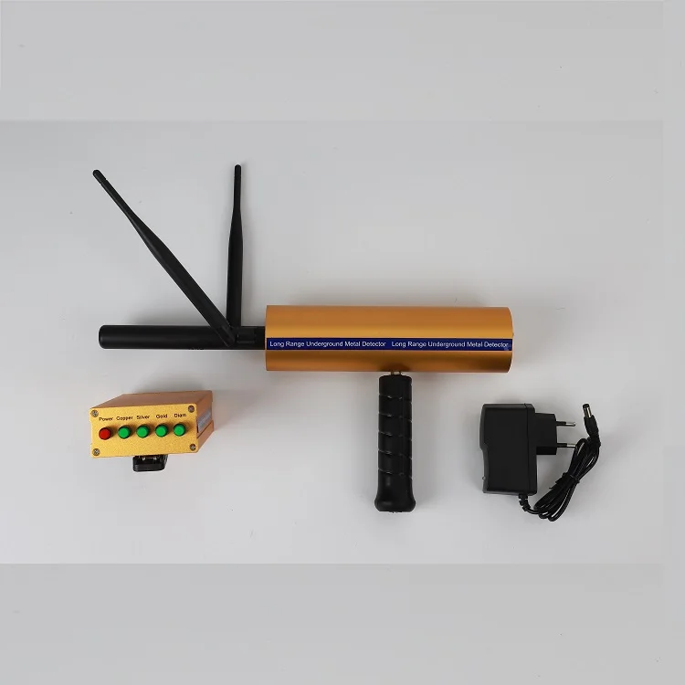 High Performance 3D Underground Diamond Gold Detector Metal Gemstones With AKS Dual Antennas Enhancing Detecting Signal