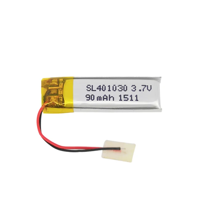 Аккумуляторная батарея для громкоговорителя, полимерная аккумуляторная батарея глубокого цикла, 3,7 в, 401030, 90 мАч