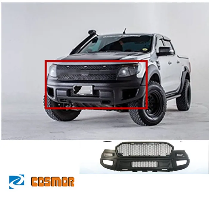 Front Hood Bumper Grill Body Kits for Ford Ranger