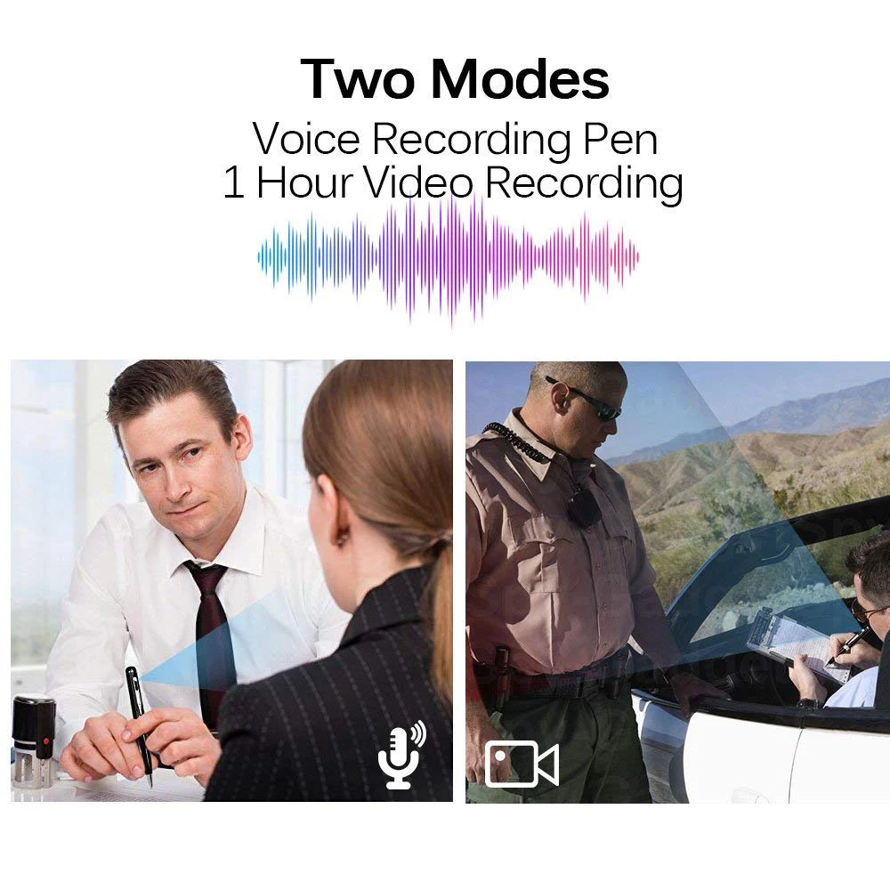 Наблюдения DVR портативный ручка 1080P Full HD мини Скрытая камера ручка с видео и фото регистраторы Cam PQ177A