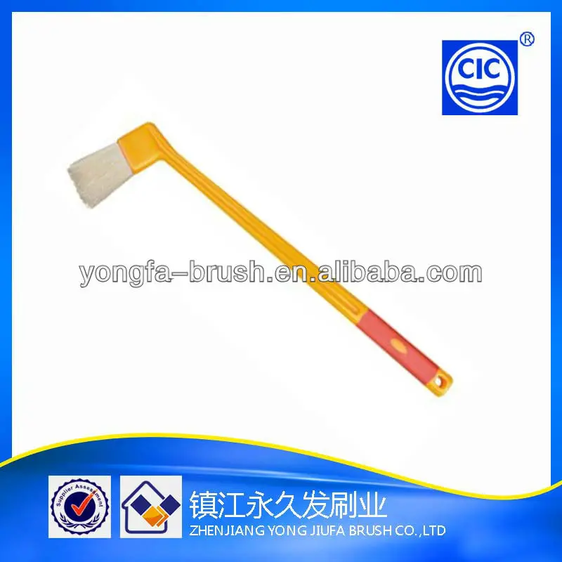 natural bristle angle radiator brush