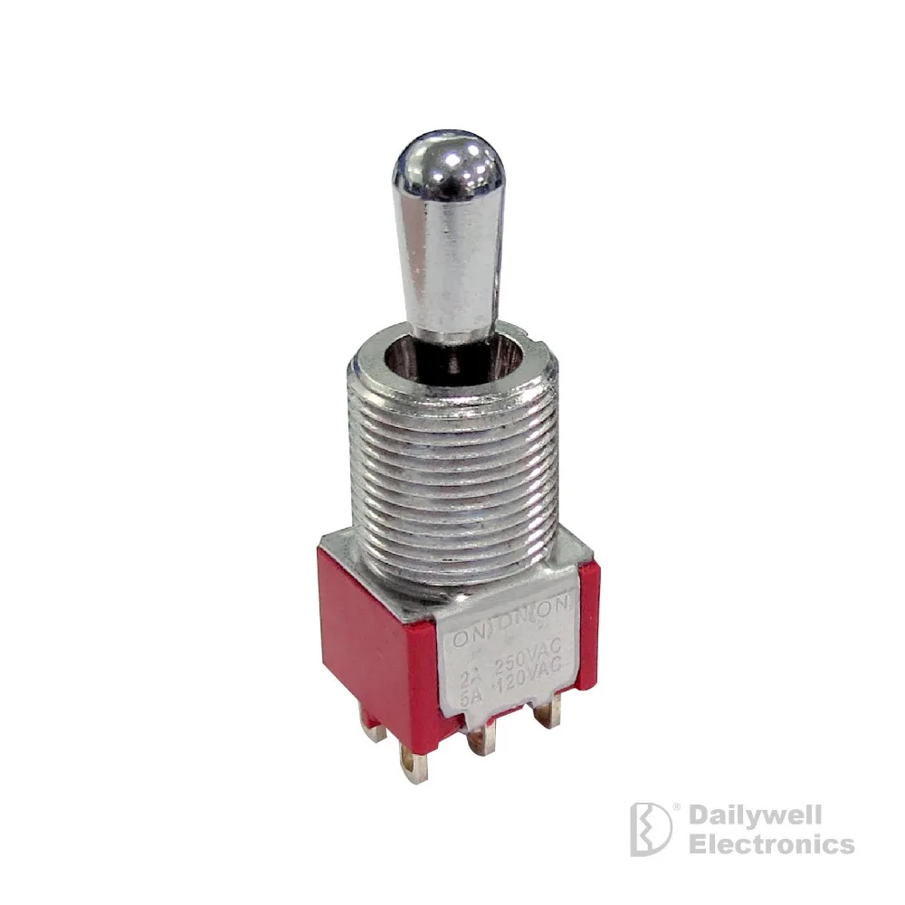 
For Industrial equipment IP67 SPDT Miniature Toggle Switch 