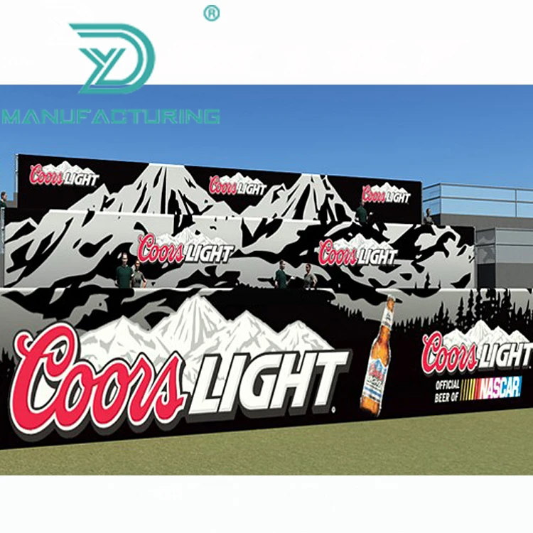 520g фронтальный Гибкий Горячий ламинированный ПВХ гибкий баннер