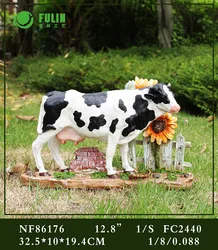 resin cow figurine