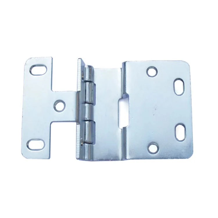 Guangyou factory custom steel material cabinet equipment door bending blue zinc plating steel furniture hinge