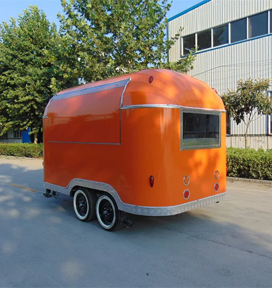 WEBETTER Cupcake donut street hot dog truck vending food grilling cart trailer