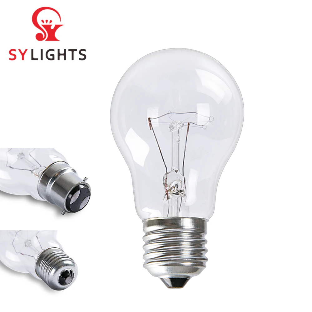 Оптовая продажа, лампы накаливания e27 b22 base 220 В 200 Вт