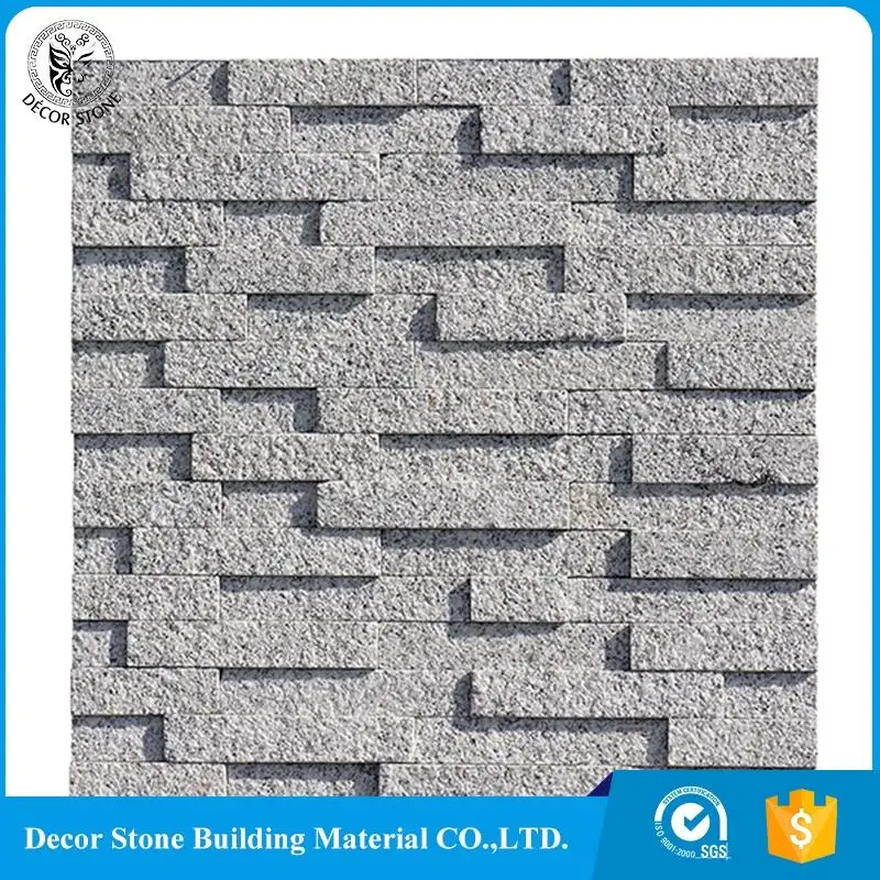 
competitive price g603 grey sardo granite stacked stone panels 