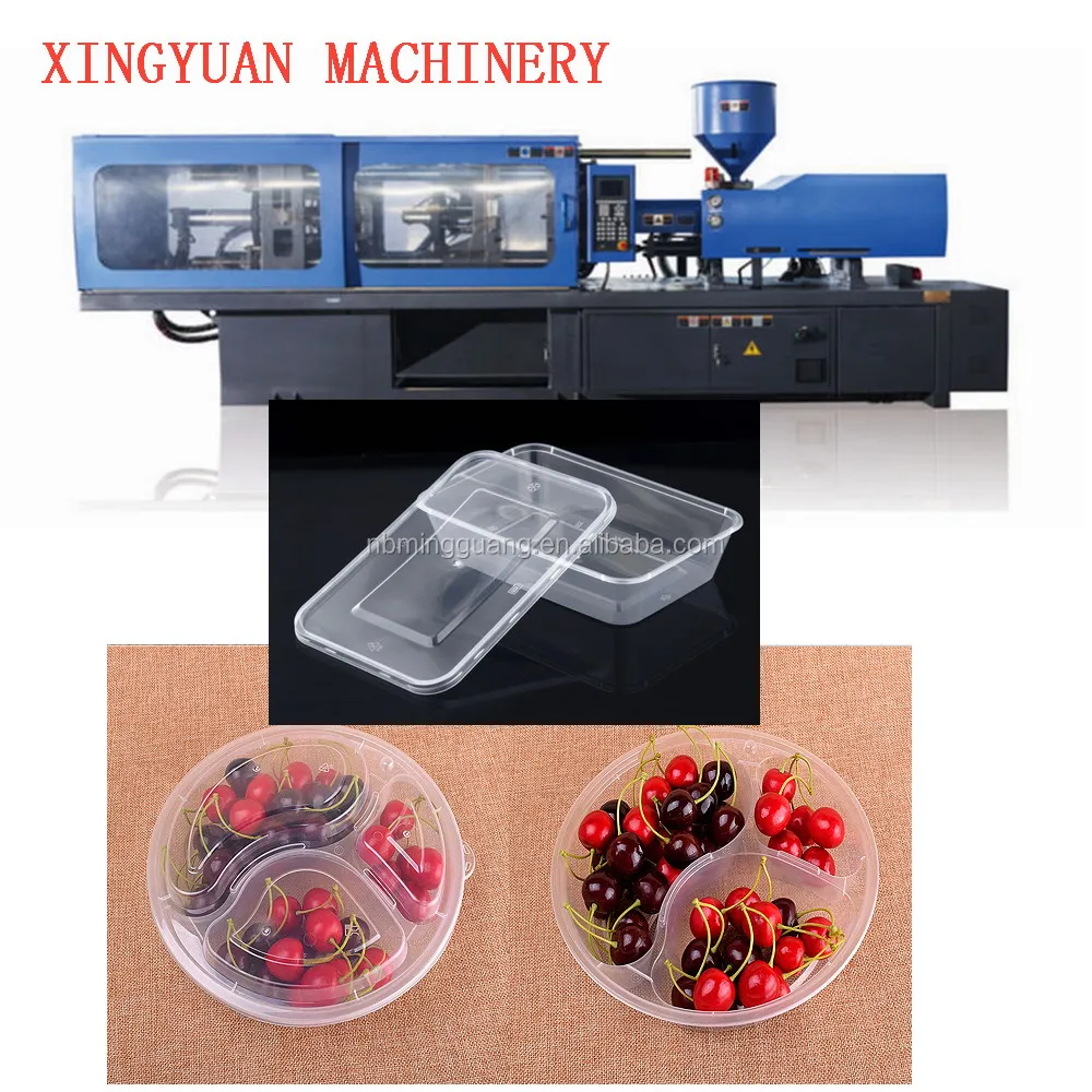A Disposable food container case making machine 270ton