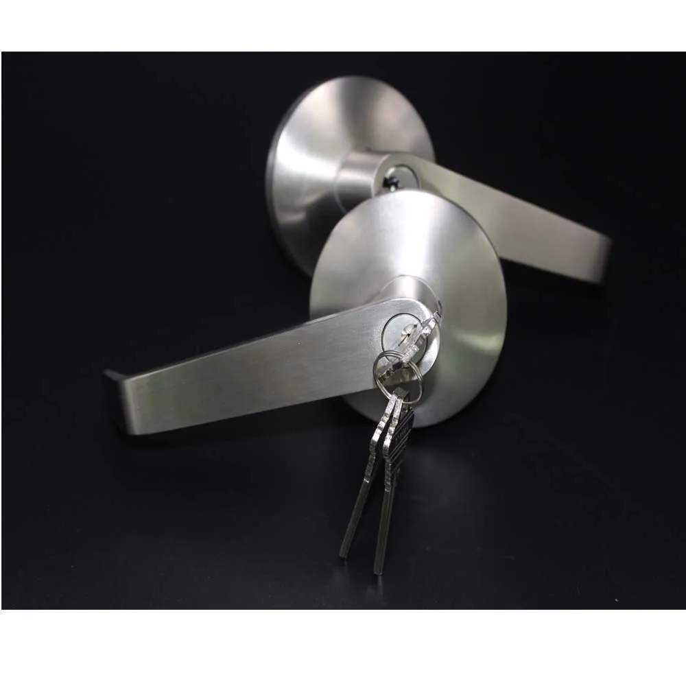 Panic Bar Lock Parts Engineering Security External Lever Handle Durable SUS304 for Common Fire Escape Door