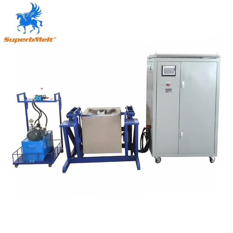 Цена завода Электрический промышленных металла индукции плавильной печи