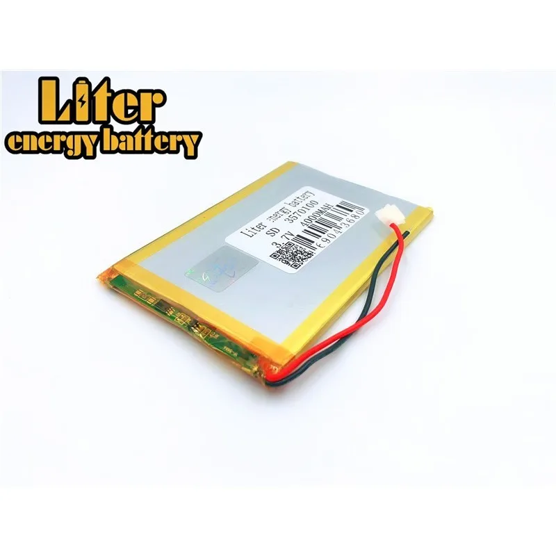 3.7v,4000mah 3570100 3370100 Plib (polymer Lithium Ion Battery) Li-ion For Tablet Pc mp4