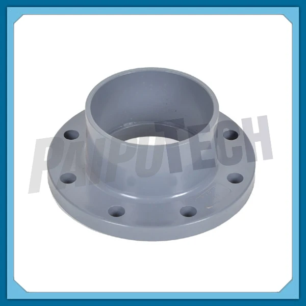 Plastic Pipe Fitting UPVC/PVC-U/PVC pn16 TS Flange for Water Supplying