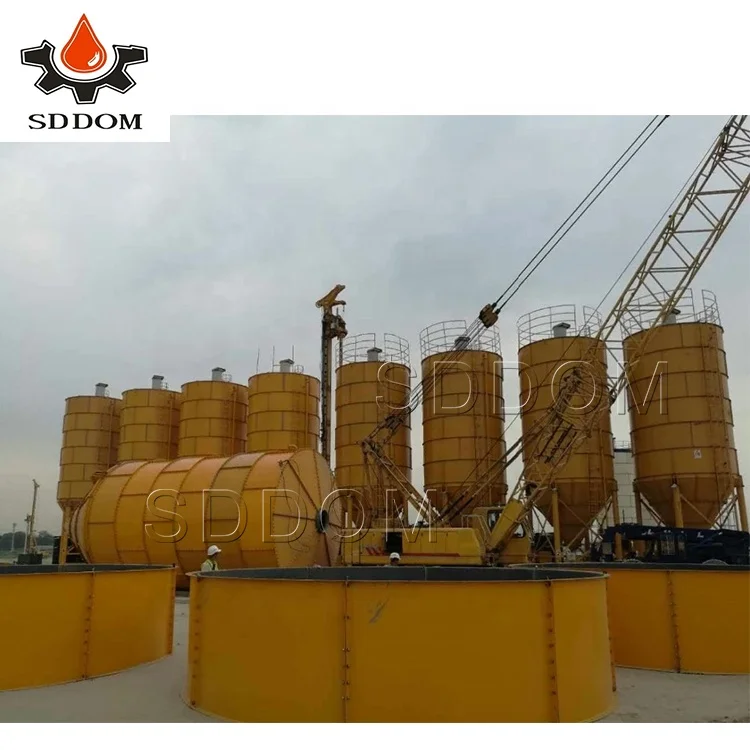 
SDDOM Brand CE ISO 30 to 3000 tons Silos manufacturers horizontal cement silo/air covering machine used cement silo price 