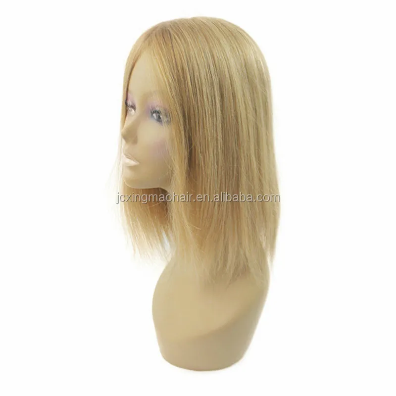 Brazilian human virgin hair full lace toupee for women,human hair toupee silk top for women, women hair toupees