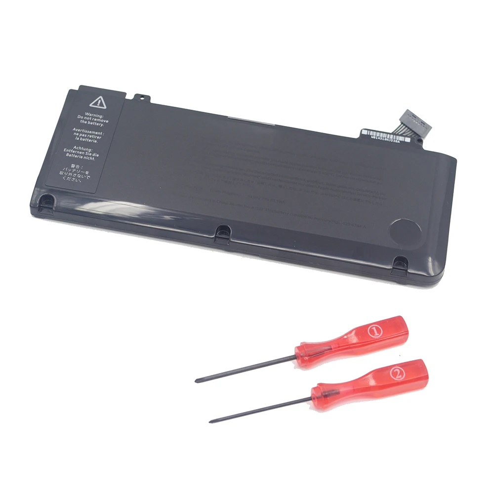 Replacement Laptop Battery for Macbook air A1278 Model 10.95/63.5WH Battery