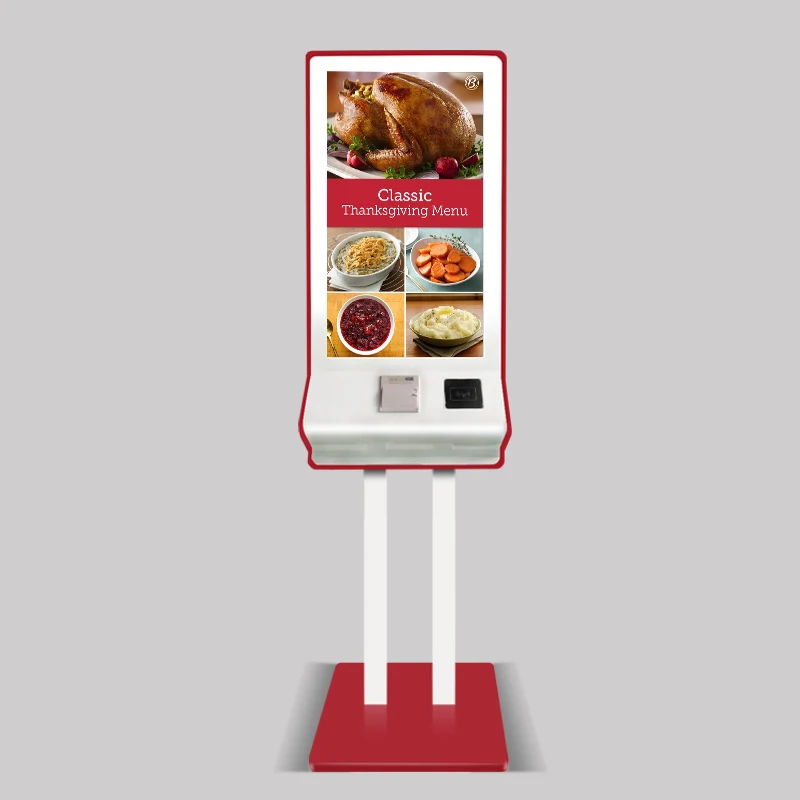 32 inch fast food ordering touch screen self service payment kiosk machine