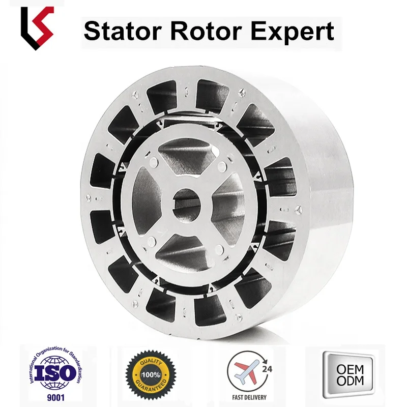 OD120 High quality stamping lamination motor parts stator rotor for motors brushless rotor stator