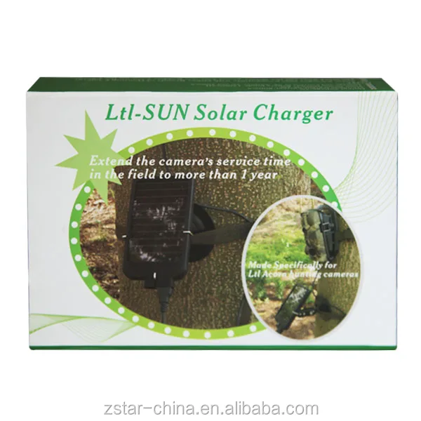 Ltl-Sun solar panel charger built-in 1500mah battery for outdoor hunting trail camera