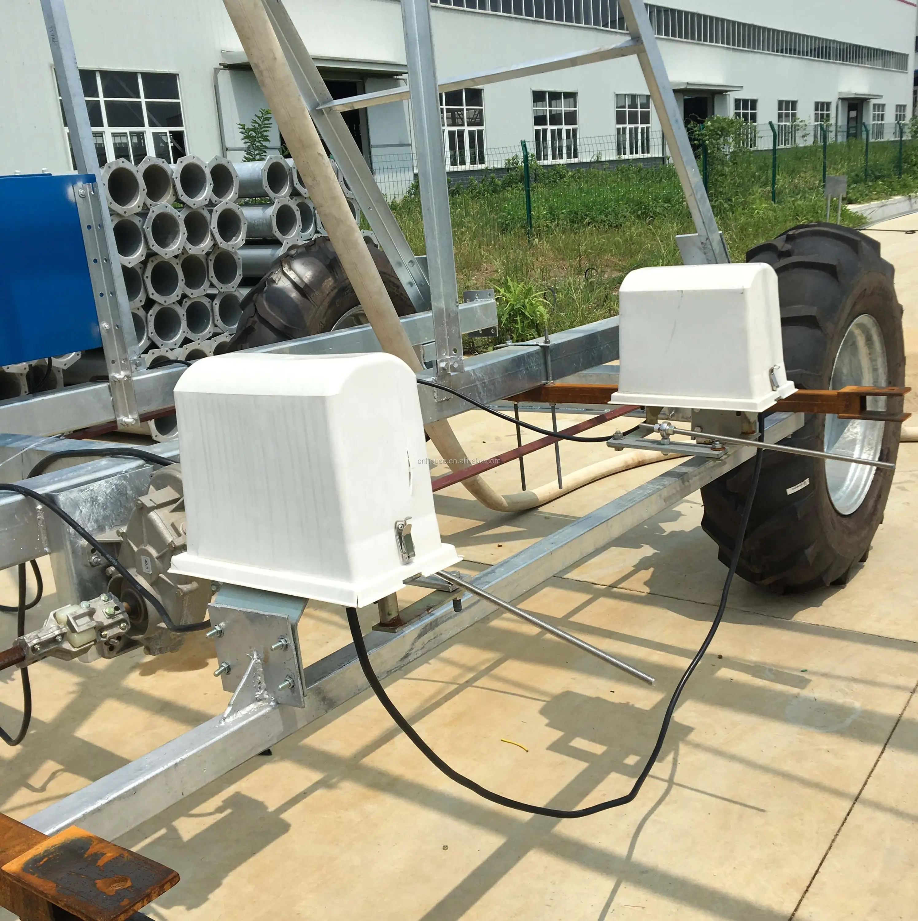 Энергосберегающая Центральная Поворотная сельскохозяйственная система орошения с солнечной панелью