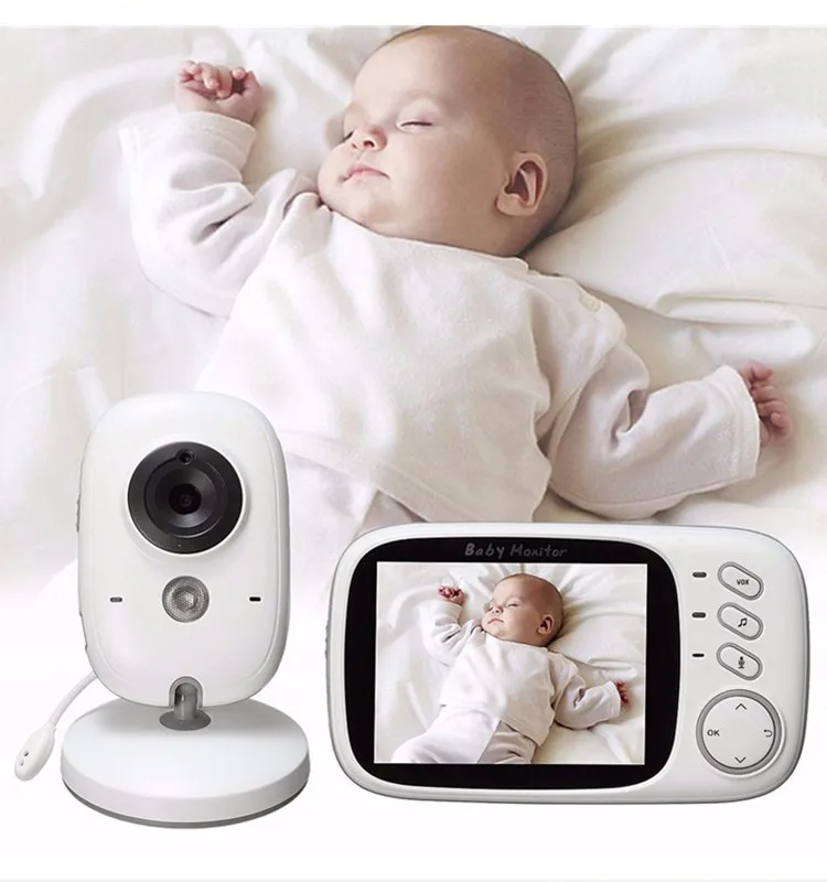 HD LCDinfant optics dxr-8 video baby camera monitor with music player