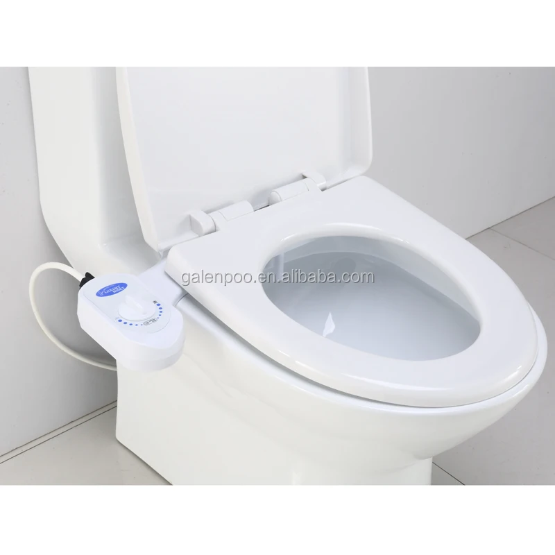 Adjustable 2 jetting manual toilet bidet ABS material toilet bidet bathroom sprayer, bidet spray, portable bidet