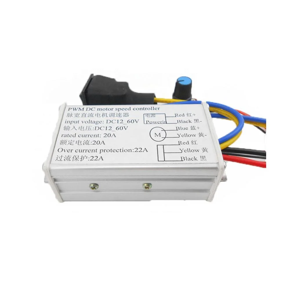 Taidacent DC10-60V широкий диапазон напряжения 15 А генератор высокой мощности регулятор ширины импульса контроллер модуляции pwm драйвер