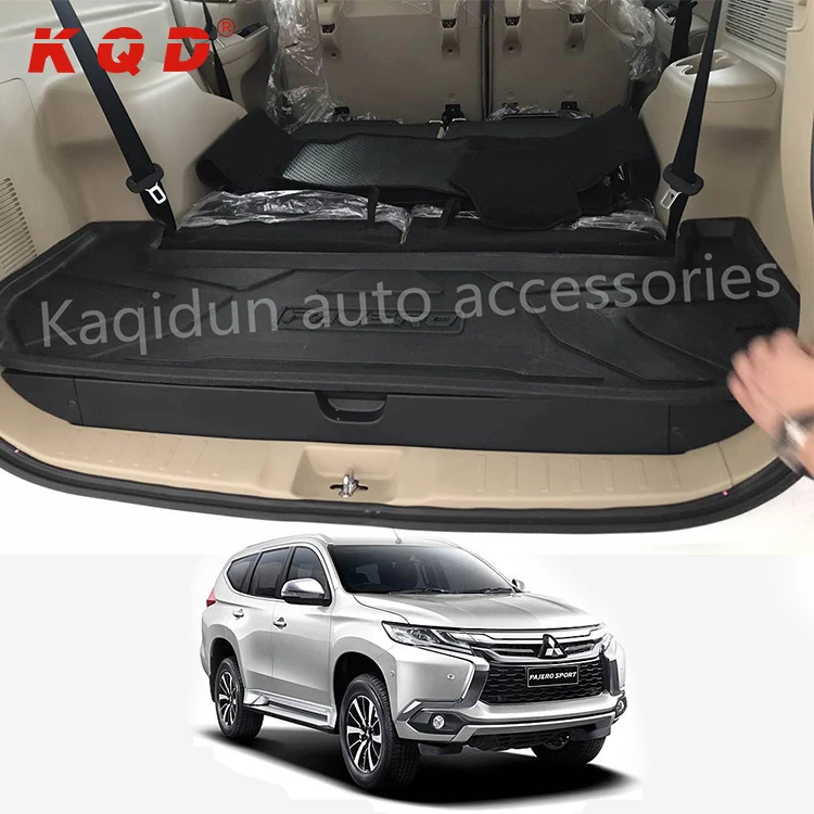 Коврики для заднего багажника TPO Mitsubishi montero sport 2016 2017