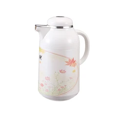 HAPPY LION Classic Style Metal Body Glass Inner Thermos Vacuum Tea Jug Coffee Flask 300 Series